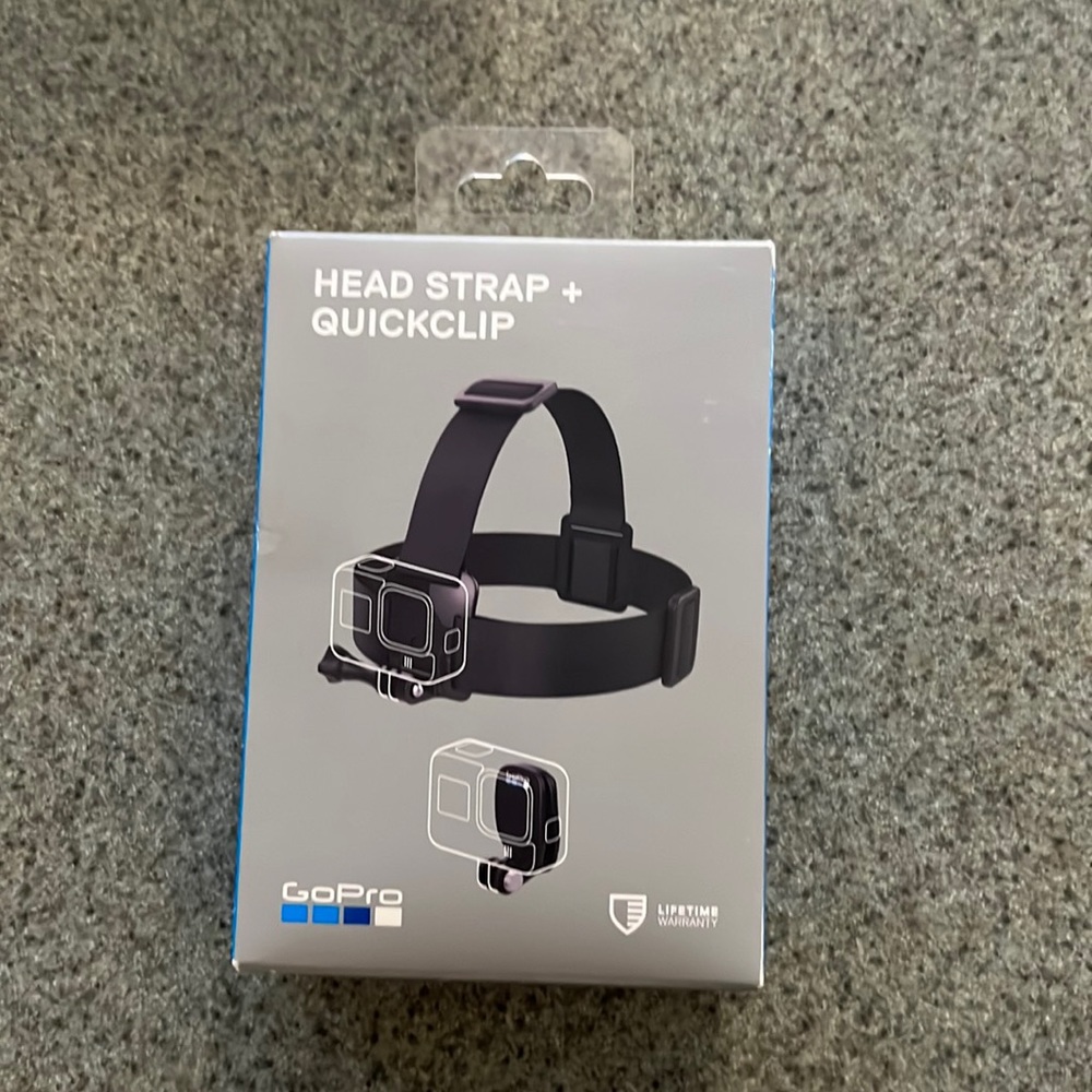 NWT Head Strap and QuickClip